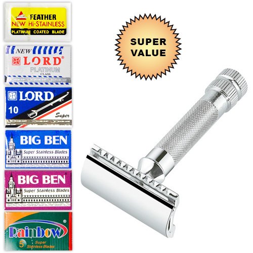 Merkur #34C Razor + Sample Pack