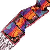 Rainbow Cats Scarf by Laurel Burch