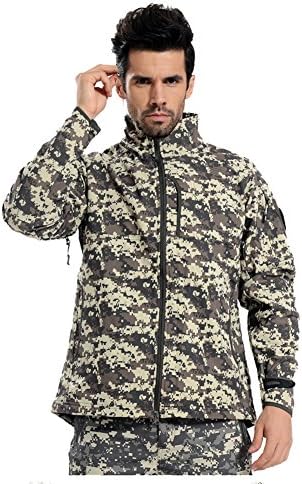 Tang Mu Sheng Men's Summit Soft Shell Tactical Military Jacket Acu Digital (Large)