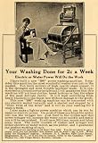 Best Price 1916 Ad Washing Dry Machine Clothes Cleaning Household - Original Print Ad