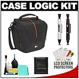 Case Logic DCB-307 Digital SLR Camera Case Shoulder Bag (Black) with LCD Pr ....