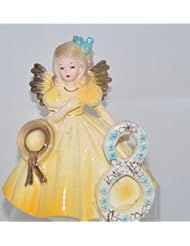 Single Detail Page Misc: JOSEF BIRTHDAY GIRL Angel Collectible - Age 8 - Josef Originals