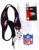 Denver Broncos Lanyard with Ticket Holder and Logo Pin