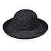 Wallaroo Hat Company Womenâ€™s Victoria Sun Hat â€“ Mixed Black â€“ Ultra-Lightweight, Packable, Modern Style, Designed in Australia.
