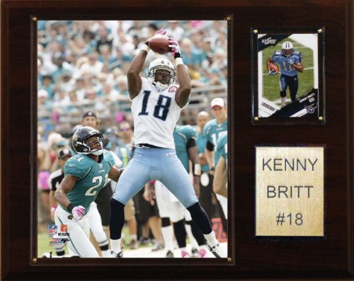 NFL Kenny Britt Tennessee Titans Player Plaque