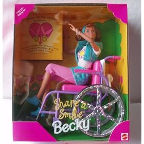 Barbie Becky Share a Smile Special Edition Doll (1996) by 