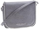 Miss Sixty Nellor Bag, Sac &agrave; main femme - Gris, Synth&eacute;tique