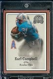 2000 Fleer Greats of the Game Football Card # 52 Earl Campbell Houston Oilers Mint Condition - Shipped In Protective ScrewDown Case!