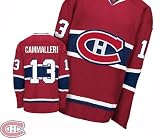 EDGE Montreal Canadiens Authentic NHL Jerseys Michael Cammalleri Home Red Hockey Jersey (ALL are Sewn On and Stitched) (52/XL)