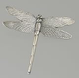 Sterling Silver Dragonfly Earrings [Jewelry]