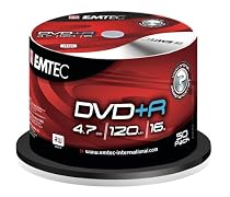 Emtec DVD+R 4.7GB 16X CB (50)