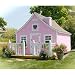 Gingerbread Playhouse Kit with No Floor Size: 8 x 12, Chimney: No, Deck and Painted Rail: None