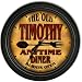 Timothy 's Family Diner Black Cascading Pub Style Wall Clock