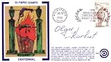 Olga Korbut (gymnastics) autographed 1996 Centennial Olympic Games First Day of Issue cachet