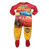 Cars - Boys Cars Footed Blanket Sleeper, Red