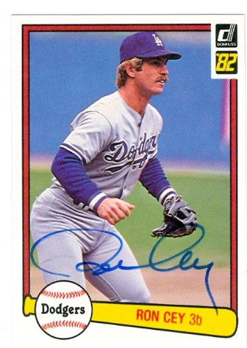 Ron Cey Autographed/Hand Signed MLB Baseball card (Los Angeles Dodgers) 1982 Donruss #210 (67)
