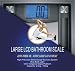 Threatened by Competitor! LCD Display Bathroom Scale Black with 3.75 x 2.25 Inch Blue Back Light Display Auto Power On
