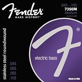 Fender Accessories 073 7350 406 Stainless Steel Bass Guitar Strings, Light 51OVDkde24L. SL160 Fender Accessories 073 7350 406 Stainless Steel Bass Guitar Strings, Light