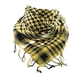 Trendy Yellow Black Houndstooth