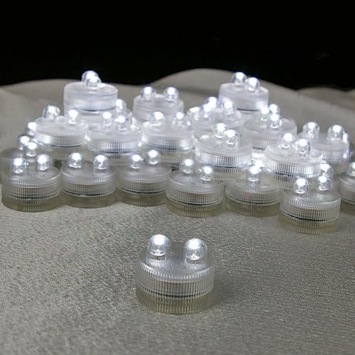FloraLyte Submersible II, 2 Super Bright White LEDs, Pack of 50