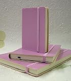 Pentalic a la Modeskin Sketch Book- 6x8 Inch Pink Cover
