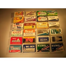 120 BEST Blade Sampler FEATHER SHARK ASTRA BLUEBIRD NACET BIC LORD