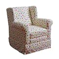 Kid's Wingback Chair - Small Ditsy Print
