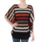 Romeo & Juliet Couture Multi Colored Poncho