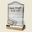 Memo Board ~ Beach ~ dry-erase glass board ~ with marker ~ code 379