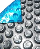 12' x 24' Oval 12 Mil Space Age Bubble Swimming Pool Solar Heater Blanket Cover