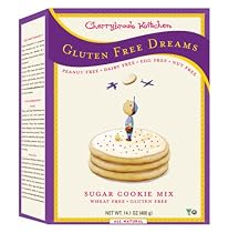 Cherrybrook Kitchen Gluten Free Dreams, Sugar Cookie Mix, 13-Ounce Boxes (Pack of 6)