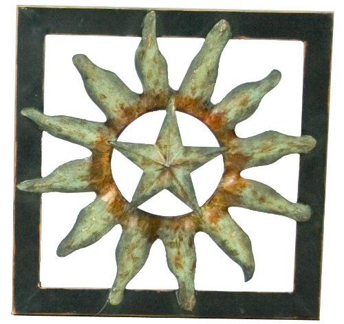 Pinnacle Strategies B80625/3 Sun Metal Wall Plaque
