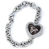 Game Time GTW-NFL-HEA-ATL Atlanta Falcons NFL Ladies Heart Series Watch