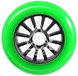 YAK Scooter Wheel Green-Black 100mm