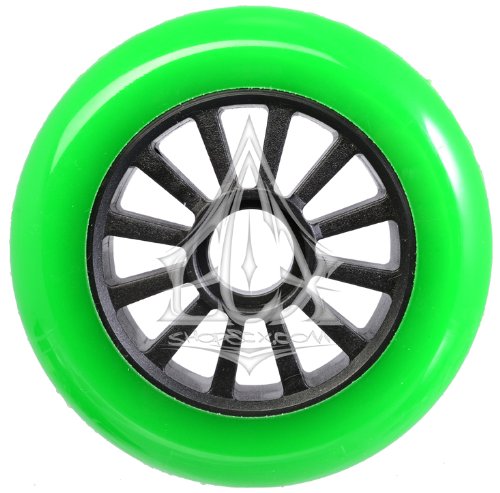YAK Scooter Wheel Green-Black 100mm