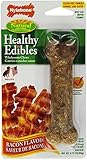Nylabone Healthy Edibles Wolf Bacon Flavored Dog treat Bones with Vitamins