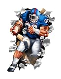 Kansas Jayhawks Football Player Wallcrasher