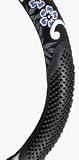 Axius Luau Hawaiian Massage Grip Steering Wheel Cover Red
