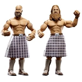 WWE Wrestling Adrenaline Series 26 Action Figure 2-Pack Highlanders (Robbie & Rory McAllister)