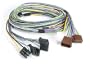 Blaupunkt Plug N Play Cable Extension harnesses for THA PnP Series amplifiers Available in 8.2- and 18-foot lengths 8.2 feet