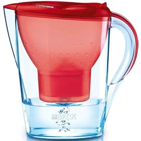Brita Marella Cool Red Passion Water Filter Jug