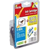 Inkrite Printer Ink for Epson R265 R285 R360 RX560 RX585 RX685 - T080440 Yellow (Robin)