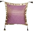 ShalinCraft Pillow Cases India Style Home Interior Xmas Gift Ideas Silk Fabric 16x16 inches