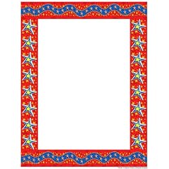 Red, White, and Blue! Printer Paper