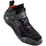 Joe Rocket Velocity Men's Leather Shoes On-Road Motorcycle Boots - Color: Black/Black/Black, Size: 12