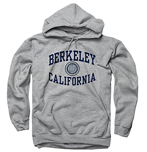 New Agenda Men's University Of California Berkeley Golden Bears Reversed Arch hooded Sweatshirt