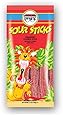 Paskesz Strawberry Flavored Sour Sticks 3.5 Oz. (Pack of 6)
