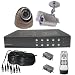 Electronics : 4 channel DVR combo kits with 2 CCD color infrared in/outdoor cameras, 160G Hard Drive, remote view, remote control,complete surveillance system