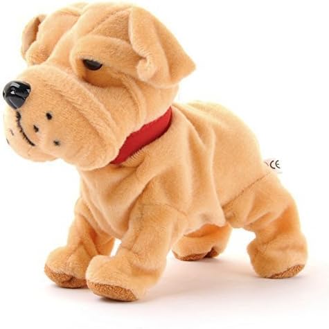 Sound Control Electronic Dogs Interactive Toys Electronic Pets Robot Dog Bark Stand Walk Electronic Toys Dog for Children Yellow