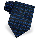Men's Fish Tie by Steven Harris in Black